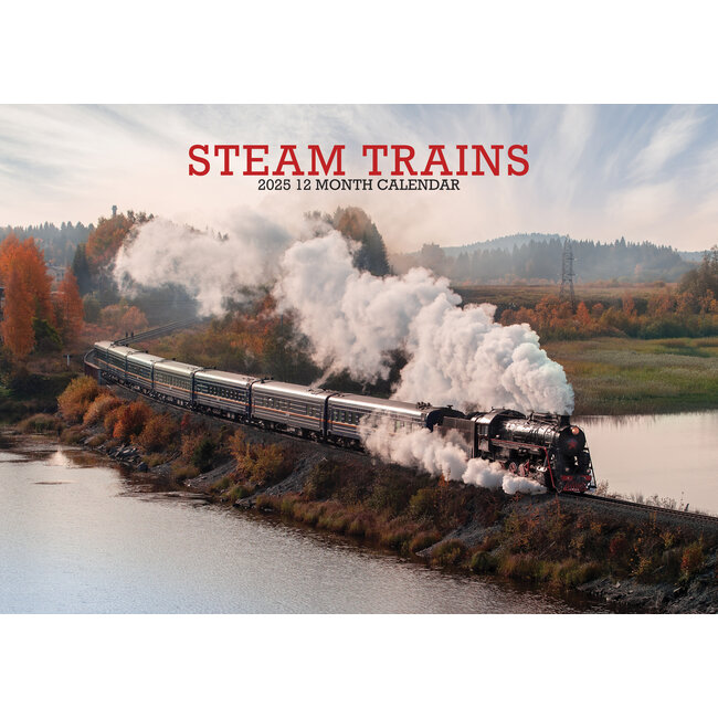 Steam train calendar 2025