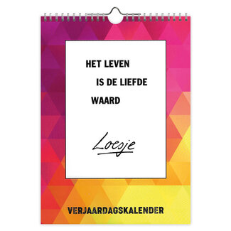 Comello Loesje birthday calendar