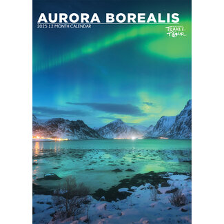 CalendarsRUs Calendario dell'aurora boreale 2025