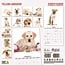 Calendario Labrador Retriever Biondo 2025 Moderno