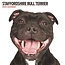 Magnet & Steel Staffordshire Bull Terrier Calendrier 2025 Moderne