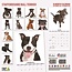 Staffordshire Bull Terrier Calendrier 2025 Moderne