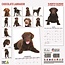 Labrador Retriever Marrón Calendario 2025 Moderno