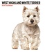 Magnet & Steel Calendario West Highland White Terrier 2025 Moderno