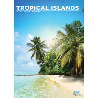 CalendarsRUs Calendario Isole Tropicali 2025