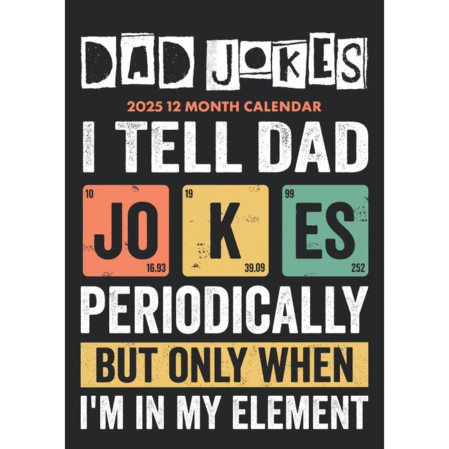Dad Jokes  kalender 2025