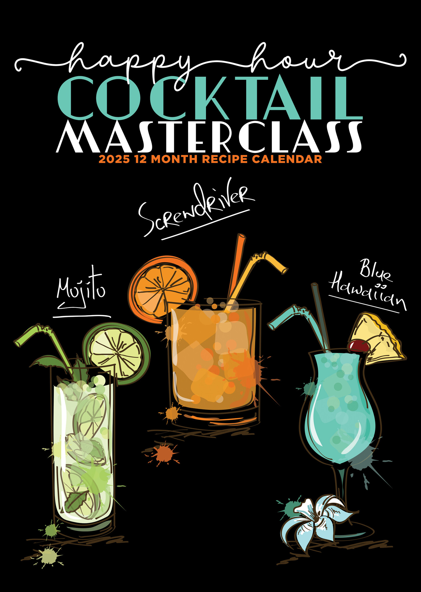 Cocktails Kalender 2025? Bestel eenvoudig en snel Online. Kalenderwinkel.nl