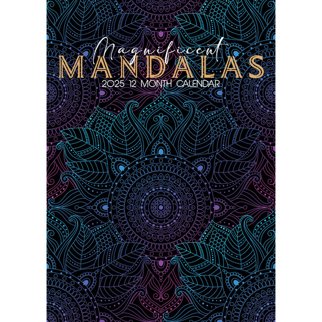 Calendario Mandala 2025