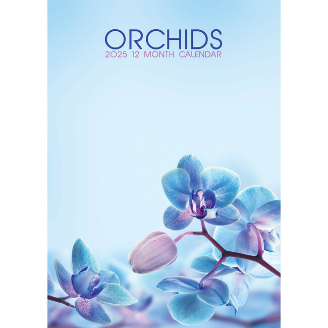 Calendario de orquídeas 2025