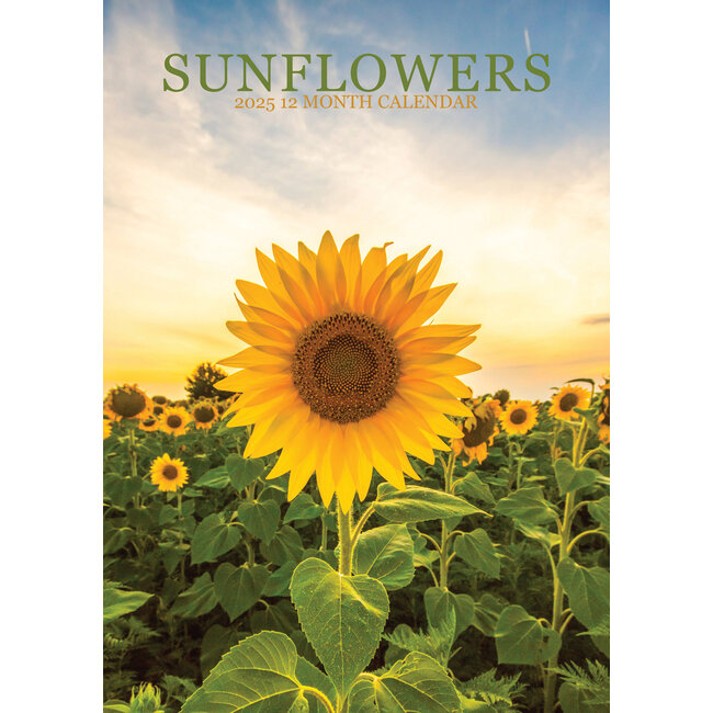 Sunflowers Calendar 2025