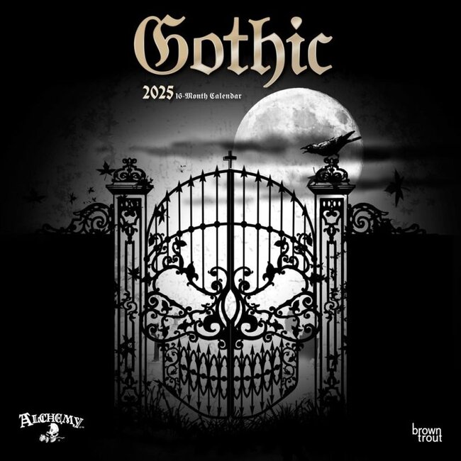 Calendario gotico Alchemy 2025