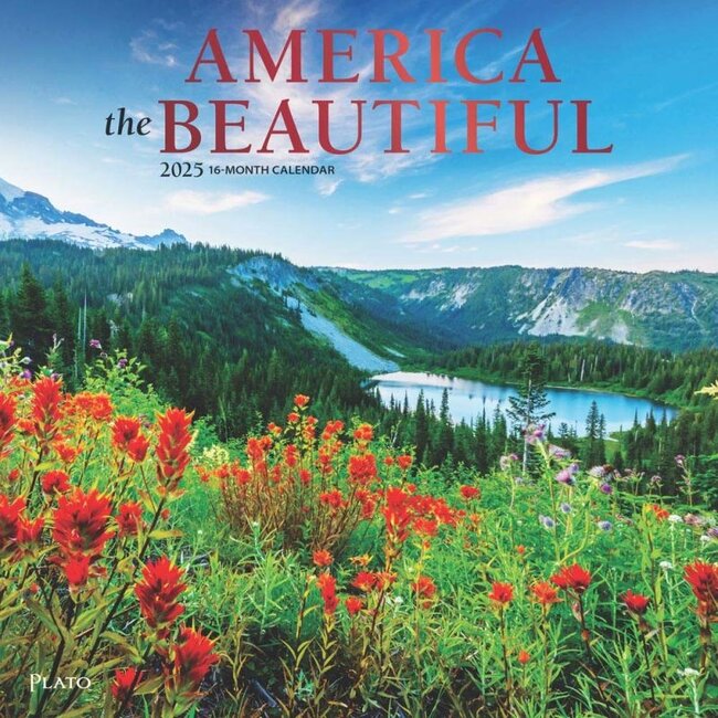 America the Beautiful Calendar 2025