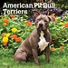 Browntrout Calendario American Pit Bull Terrier 2025