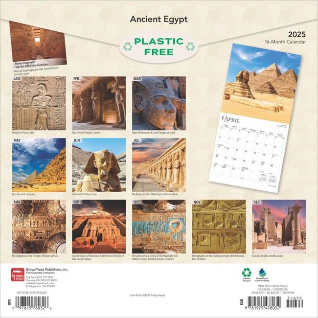 Ancient Egypt Calendar 2025 Buy? Easily and quickly ordered online