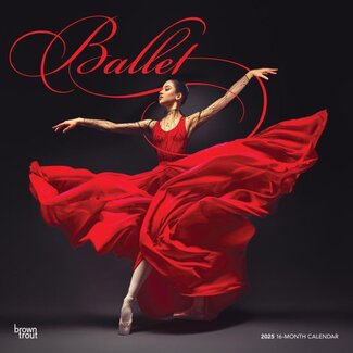 Browntrout Ballet Calendar 2025