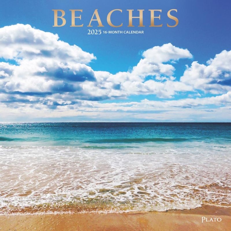 Buying Beaches Calendar 2025 Order easily online Kalenderwinkel.nl