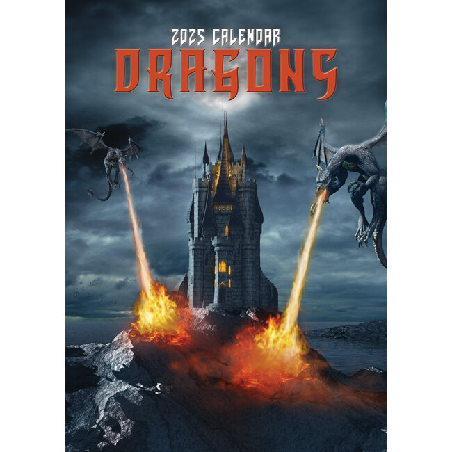 Dragons Calendar 2025? Order online easily and quickly. Kalenderwinkel.nl