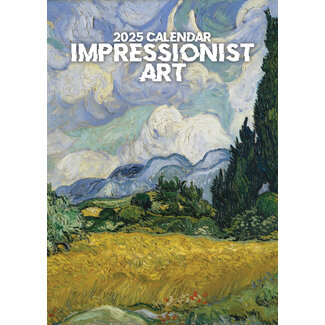 CalendarsRUs Impressionist Calendar 2025