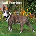 Browntrout Bull Terrier Calendar 2025