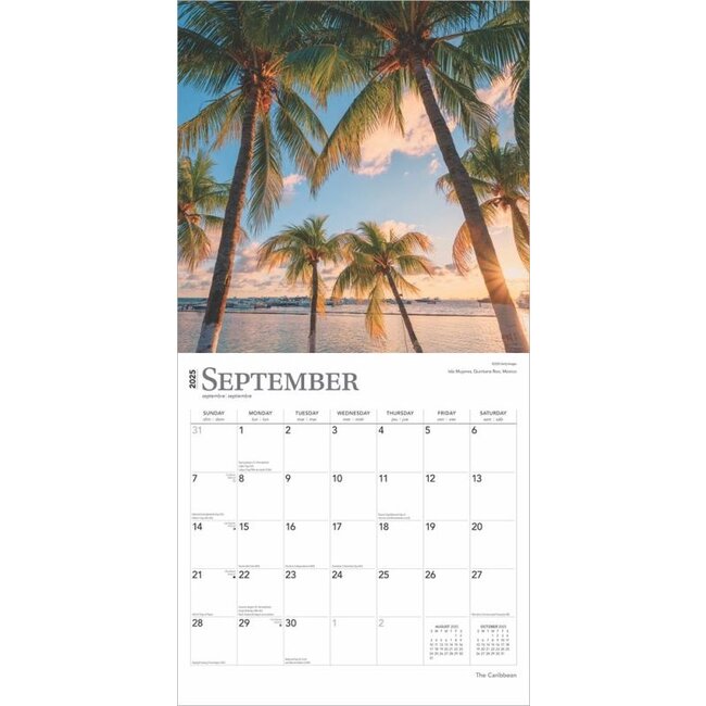 Buying The Caribbean Calendar 2025? Easy, safe and fast online