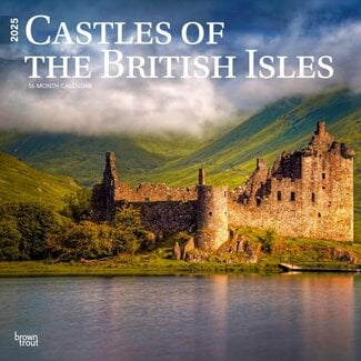 Browntrout Castillos de las Islas Británicas Calendario 2025