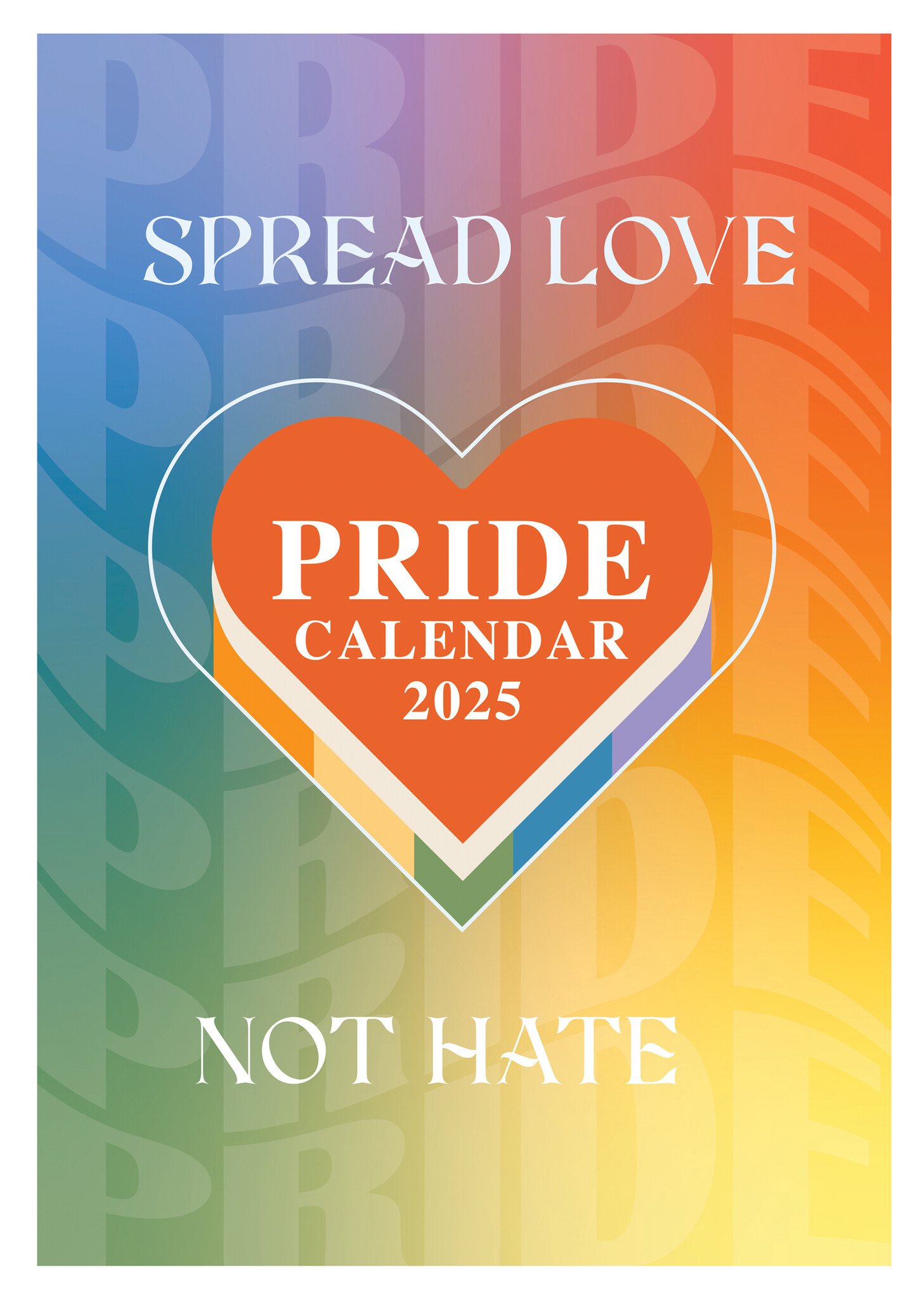 Pride Kalender 2025? Bestel eenvoudig en snel Online. Kalenderwinkel.nl