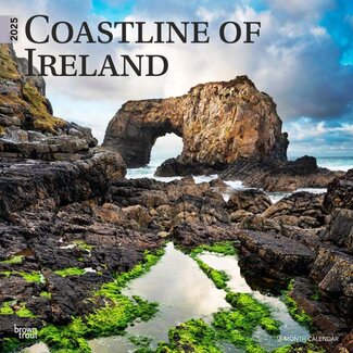 Browntrout Coastline of Ireland Calendar 2025