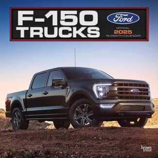 Browntrout Ford F150 Camiones Calendario 2025