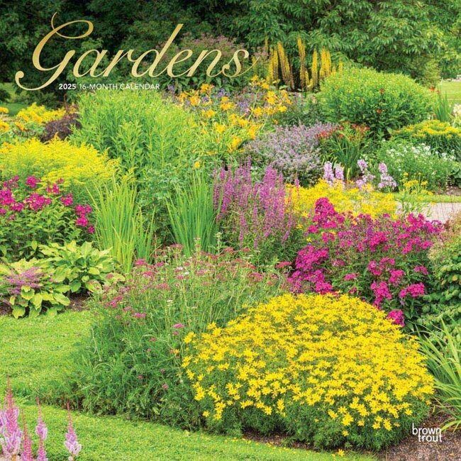 Browntrout Calendario de Jardines 2025