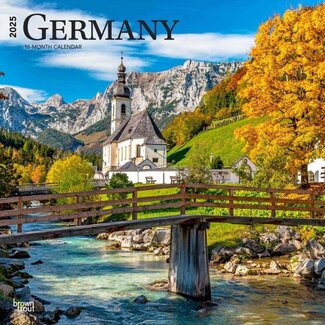 Browntrout Germany - Germany Calendar 2025