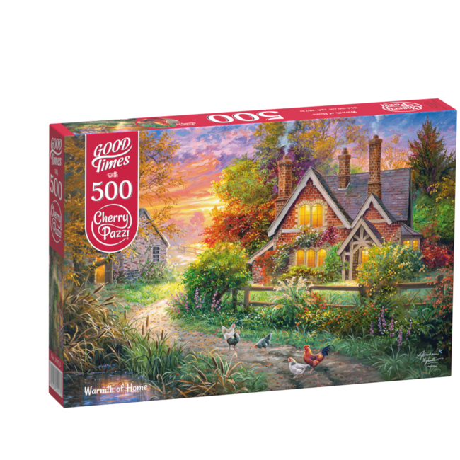 CherryPazzi Puzzle "Warmth of Home" 500 pièces