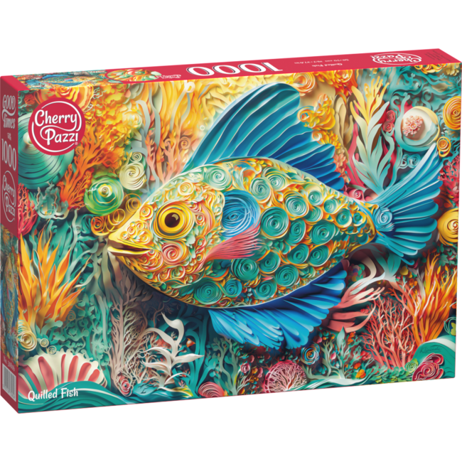 Quilled Fish Puzzle 1000 Teile