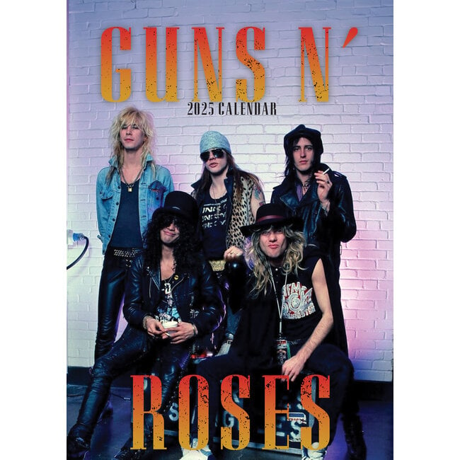 Calendario Guns 'N' Roses 2025