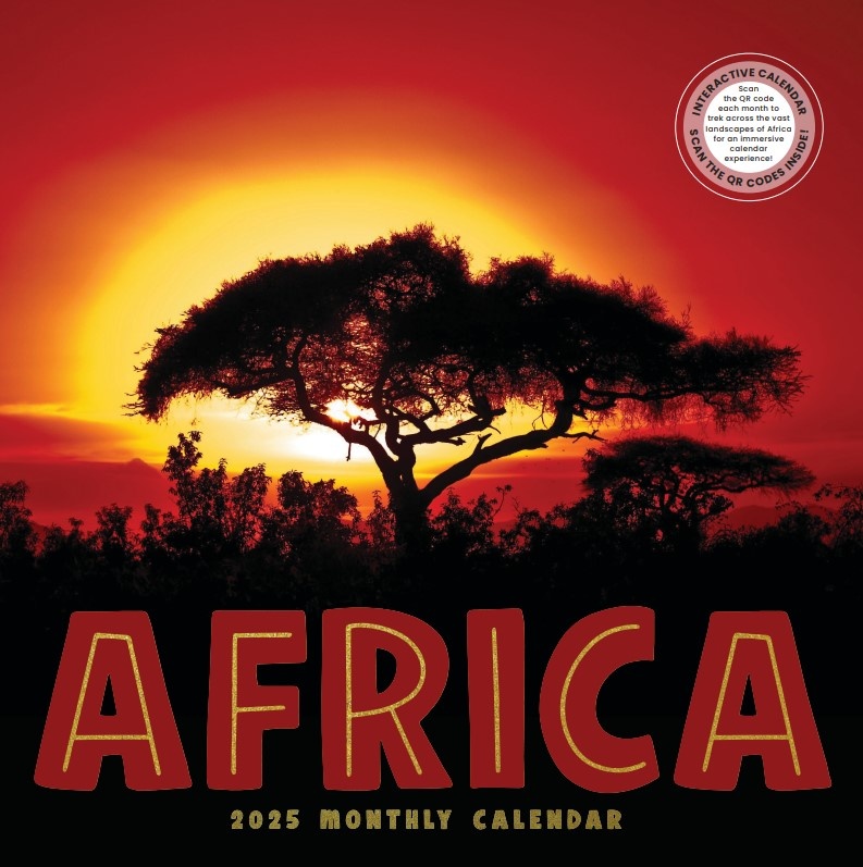 Calendrier Afrique 2025 ? Commandez facilement et rapidement en ligne. Kalenderwinkel.nl