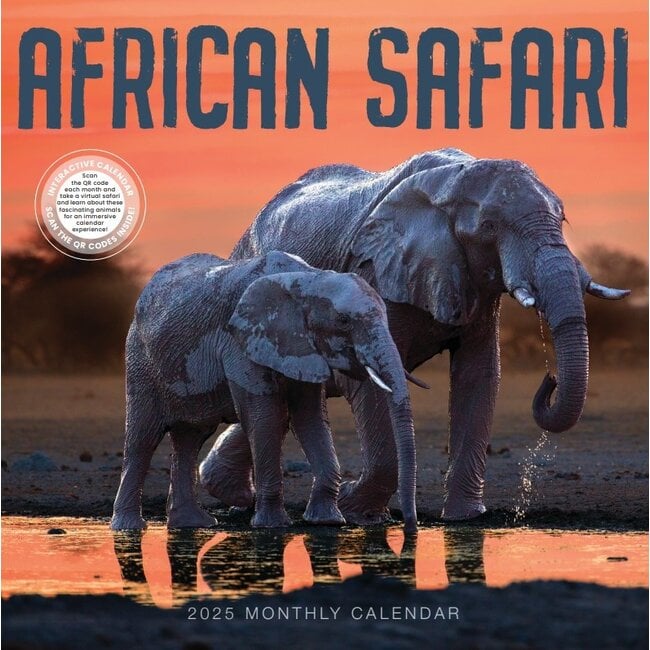 Africa Safari Calendar 2025