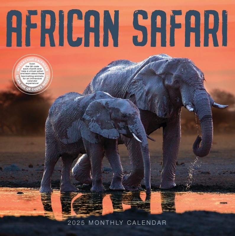 Calendrier Safari Afrique 2025 ? Commandez facilement et rapidement en ligne. Kalenderwinkel.nl