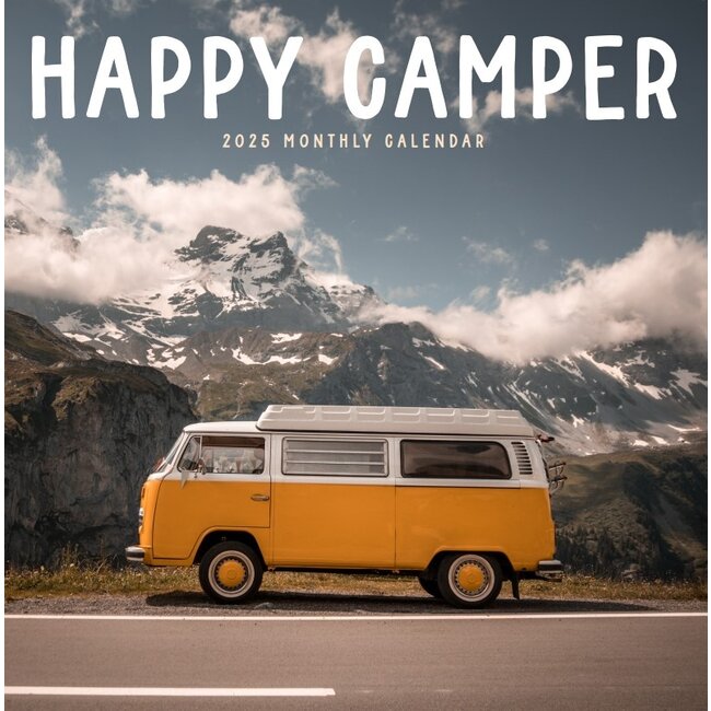 Marble City Calendrier Happy Camper 2025