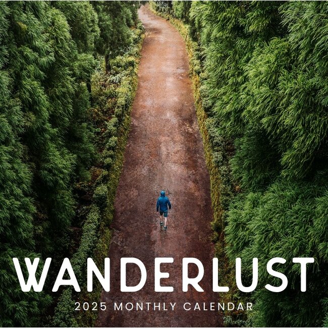 Wanderlust Kalender 2025