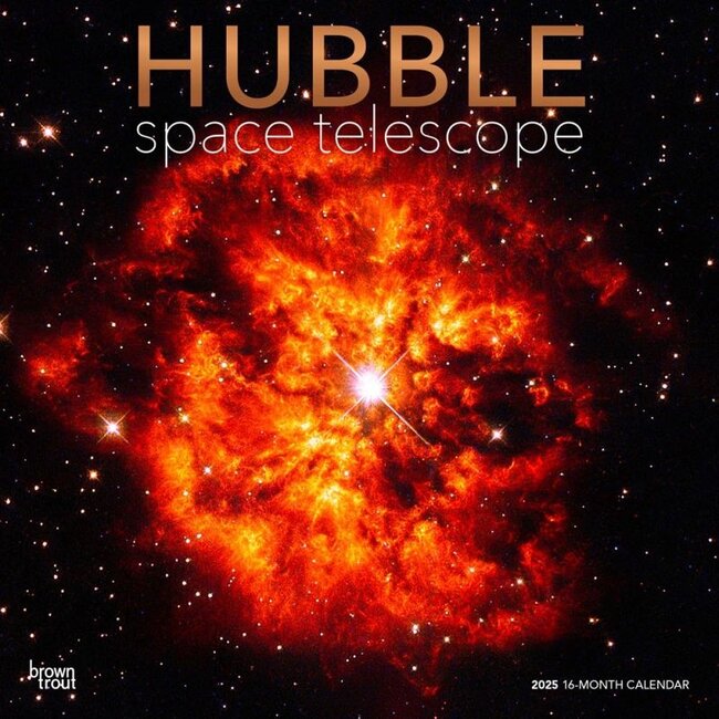 Browntrout Hubble Space Telescope Calendar 2025