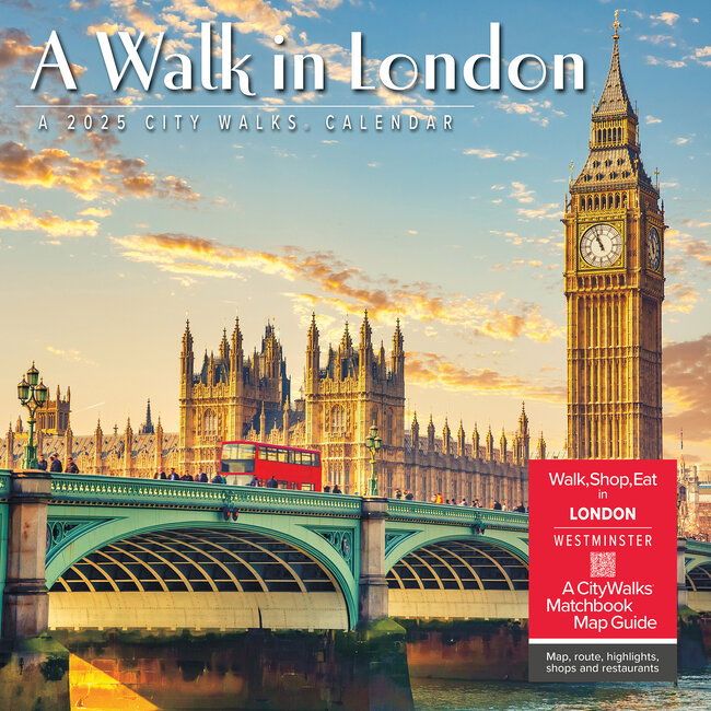 A Walk in London Calendar 2025