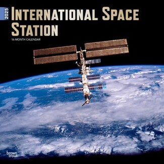 Browntrout International Space Station Calendar 2025