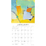 Abstract Art Calendar 2025