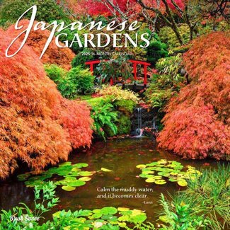 Browntrout Calendario de Jardines Japoneses 2025