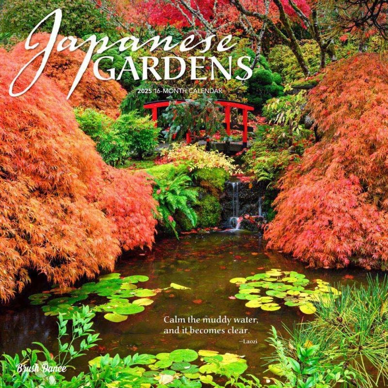 Buying Japanese Gardens Calendar 2025? Order online quickly and easily