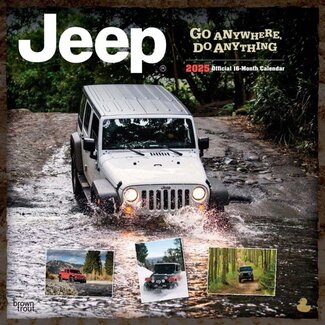 Browntrout Calendario Jeep 2025