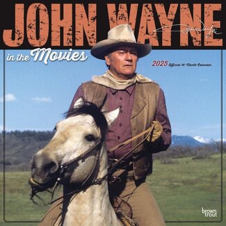 Browntrout John Wayne Calendar 2025 Movies