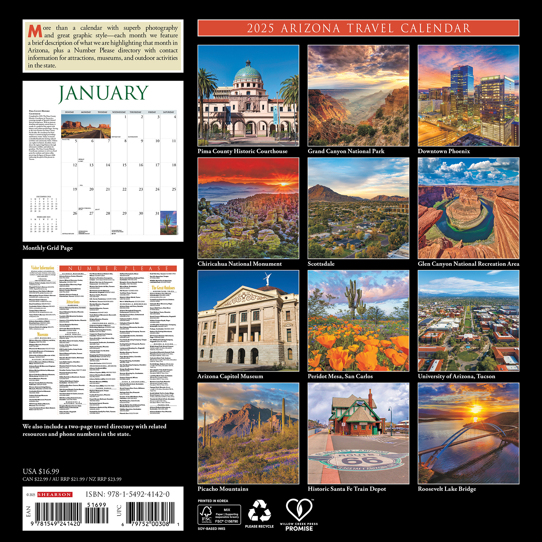 Buying Arizona Calendar 2025? Order online quickly and easily