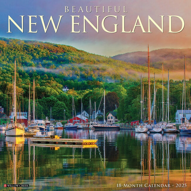 Willow Creek Calendario Beautiful New England 2025