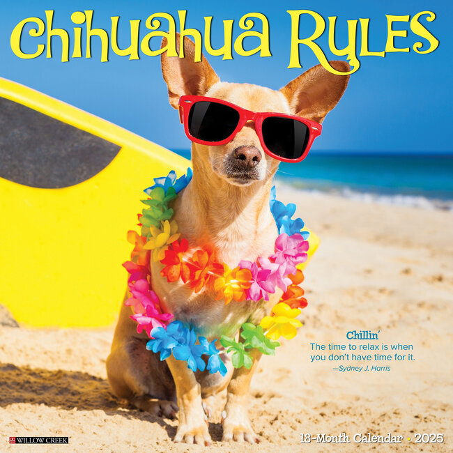 Chihuahua Rules Kalender 2025