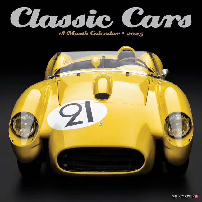 Classic Cars Calendar 2025